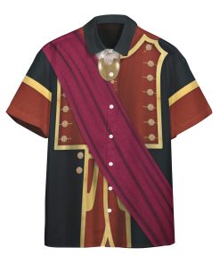 Gearhuman 3D George Washington Ancient Custom Short Sleeve Shirt GW171175 Short Sleeve Shirt Short Sleeve Shirt S 