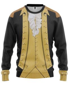 Gearhuman 3D George Washington Custom Ugly Sweatshirt GV13101 Sweatshirt Sweatshirt S 