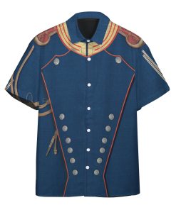 Gearhuman 3D German Army Custom Short Sleeve Shirt GW171143 Short Sleeve Shirt Short Sleeve Shirt S 