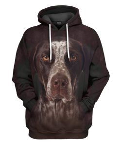 Gearhuman 3D German Shorthaired Pointers Dog Tshirt Hoodie Apparel GV05035 3D Apparel Hoodie S