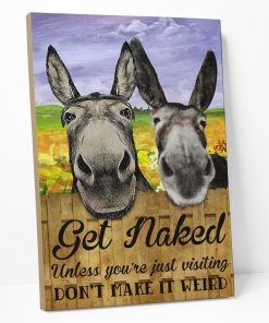 Alternative view of ON-Gearhumans 3D Get Naked Donkey Canvas