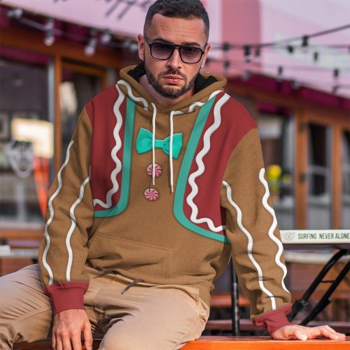 Gearhuman 3D Gingerbread Man Custom Tshirt GC10111 3D Apparel