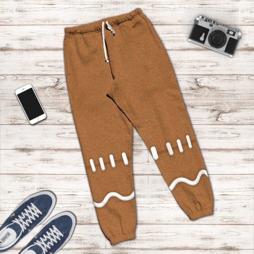 Gearhuman 3D Gingerbread Man Pants Custom Sweatpants Apparel GC10112 Sweatpants