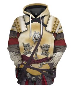 Gearhuman 3D Gladiator 2000 Maximus Decimus Meridius Cosplay Tshirt Hoodie Apparel GV190214 3D Apparel Hoodie S