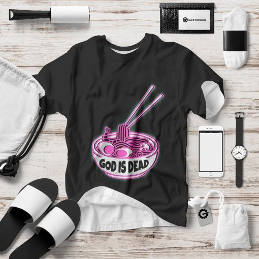 GearHuman 3D God is Dead Glow In The Dark Jumper Custom Shirt GR08123 3D Apparel