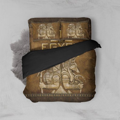 Gearhumans 3D Gods Egypt Bedding Set 4 Gearhuman 3D Gods Egypt Bedding Set GK06019 Combo Bedding
