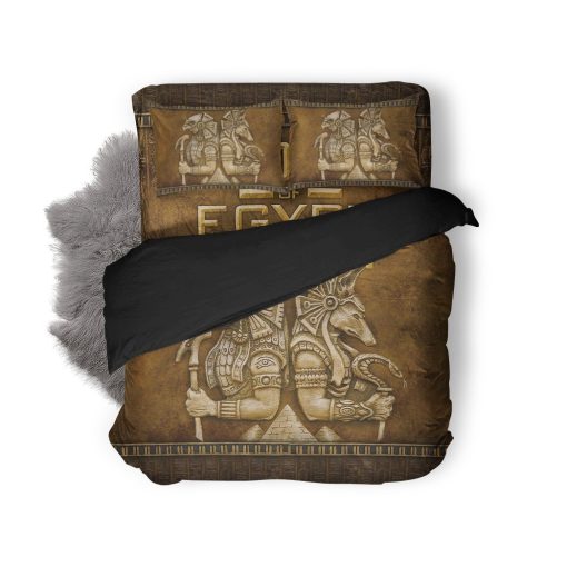 Gearhumans 3D Gods Egypt Bedding Set 1 Gearhuman 3D Gods Egypt Bedding Set GK06019 Combo Bedding Bedding Set Twin 3PCS