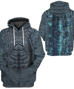 Gearhuman 3D Godzilla King Of The Monster Tshirt Hoodie Apparel GK25017 3D Apparel