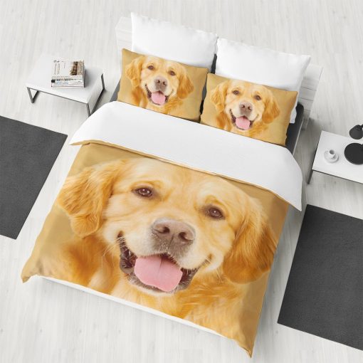 Gearhuman 3D Golden Retriever Custom Bedding Set GW01096 Bedding Set
