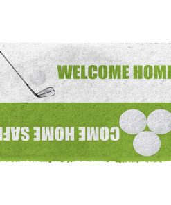Gearhuman 3D Golf Welcome Home Custom Doormat GB170211 Doormat Doormat S(15,8''x23,6'')