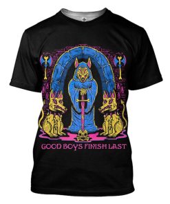 Gearhuman 3D Good Boys Finish Last Custom Tshirt Apparel GV090910 3D T-shirt T-Shirt S 