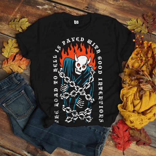 Gearhuman 3D Good Intentions Custom Tshirt Apparel GV14094 3D T-shirt