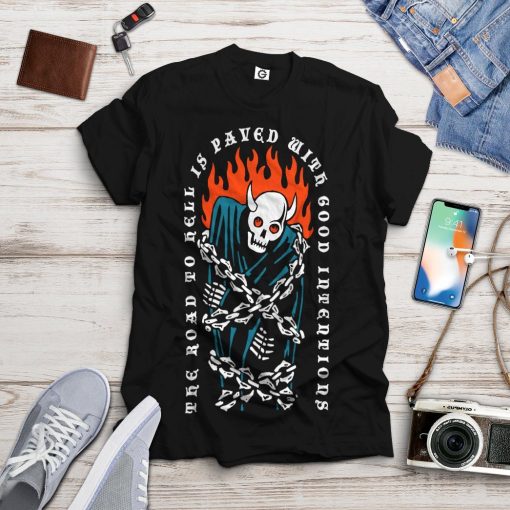 Gearhuman 3D Good Intentions Custom Tshirt Apparel GV14094 3D T-shirt