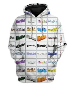Gearhuman 3D Good Old Days WordArt Custom T-Shirts Hoodies Apparel HD-TA1202201 3D Custom Fleece Hoodies Hoodie S 