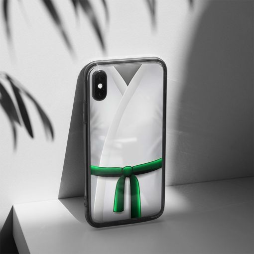 Gearhuman 3D Green Karate Belt Phone Case ZK1706216 Glass Phone Case