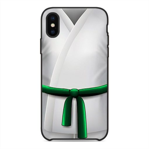 Gearhuman 3D Green Karate Belt Phone Case ZK1706216 Glass Phone Case Iphone X