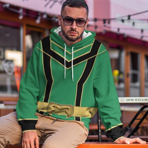 Gearhuman 3D Green Power Rangers Mystic Force Tshirt Hoodie Apparel GB130116 3D Apparel