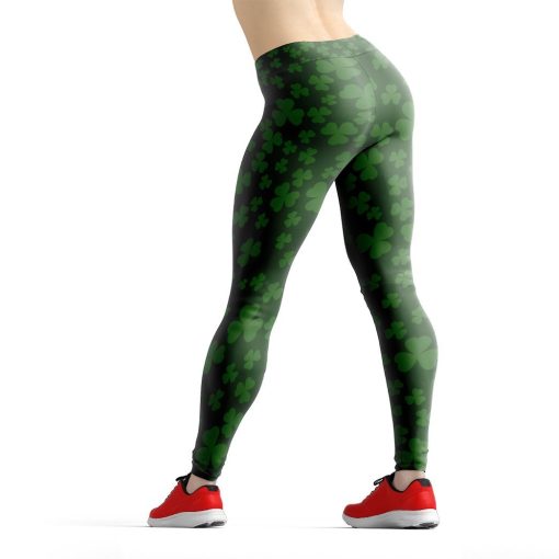 Gearhuman 3D Green Shamrock St Patrick Legging GK290114 Leggings