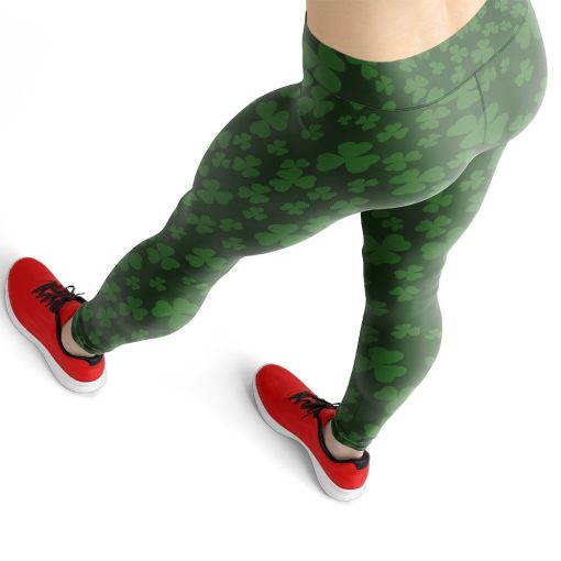 Gearhuman 3D Green Shamrock St Patrick Legging GK290114 Leggings