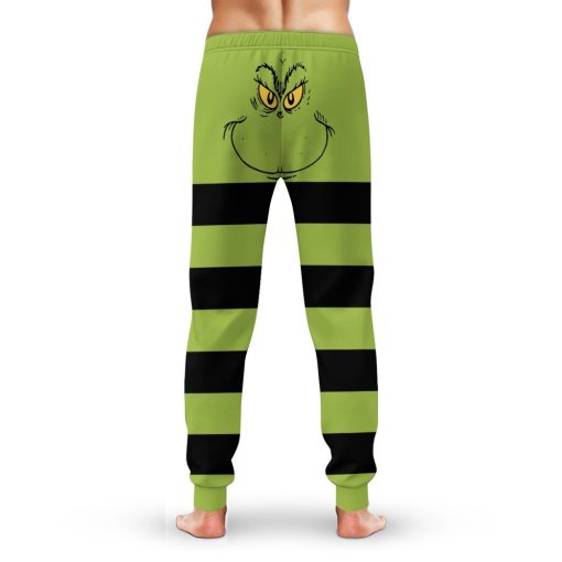 Gearhumans 3D Grinch Stripes Sweatpants 2 Gearhuman 3D Grinch Stripes Sweatpants GB06017 Sweatpants
