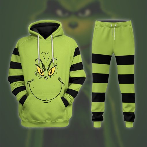 Gearhumans 3D Grinch Stripes Sweatpants 5 Gearhuman 3D Grinch Stripes Sweatpants GB06017 Sweatpants