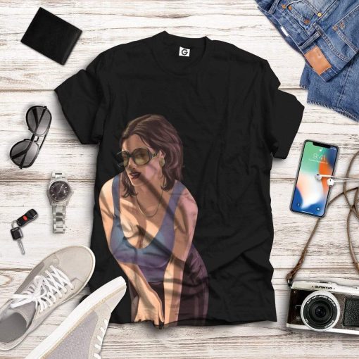 Gearhuman 3D GTA Mulher Kiss Custom Tshirt Hoodie Apparel GN19072 3D Custom Fleece Hoodies