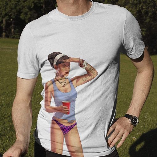 Gearhuman 3D GTA Mulher Kiss Custom Tshirt Hoodie Apparel GN19075 3D Custom Fleece Hoodies