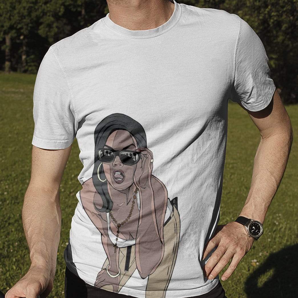 Gearhumans 3D GTA Mulher Kiss Custom Tshirt Hoodie Apparel 10 Gearhuman 3D GTA Mulher Kiss Custom Tshirt Hoodie Apparel GN20071 3D Custom Fleece Hoodies