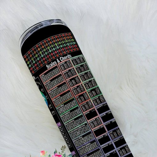 Gearhuman 3D Guitar Chords Custom Tumbler GB150112 Tumbler