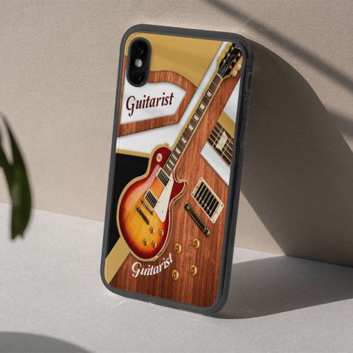 Gearhuman 3D Guitarist Custom Phonecase GB16011 Glass Phone Case