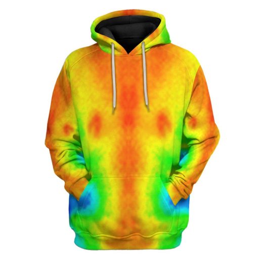 Gearhuman 3D Halloween Body Temperature Hoodie Apparel GN22084 3D Custom Fleece Hoodies Hoodie S