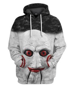 Gearhuman 3D Halloween Kills Saw Custom Hoodie Apparel GL20082 3D Custom Fleece Hoodies Hoodie S 