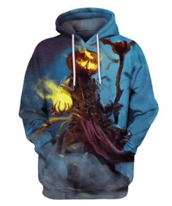 Gearhuman 3d HALLOWEEN Skull Hoodies Apparel HL101153 3D Custom Fleece Hoodies Hoodie S 