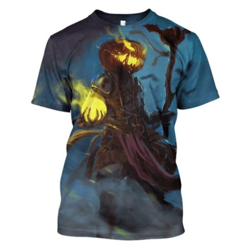 Gearhuman 3d HALLOWEEN Skull Hoodies Apparel HL101153 3D Custom Fleece Hoodies T-Shirt S