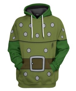 Gearhuman 3D Hank The Ranger Dungeons And Dragon Custom Tshirt Hoodie Apparel GK17021 3D Apparel Hoodie S