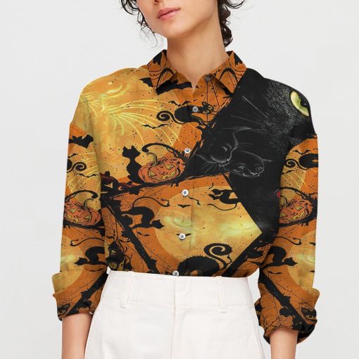 Gearhuman 3D Hawai Linen Shirt Women GH02103 Linen Shirt