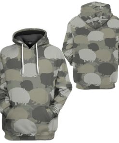 Gearhuman 3D Hedgehog Camo Custom Tshirt Hoodie Apparel GV22121 3D Apparel 