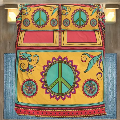 Gearhuman 3D Hippie Campervan Car Custom Bedding Set GV280816 Bedding Set