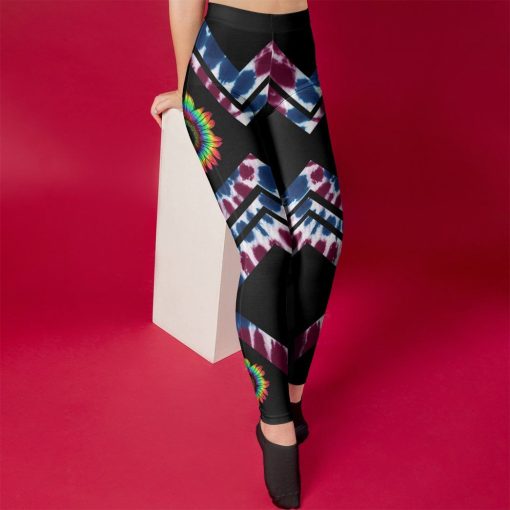 Gearhuman 3D Hippie Tie dye Custom Legging GV04096 Leggings