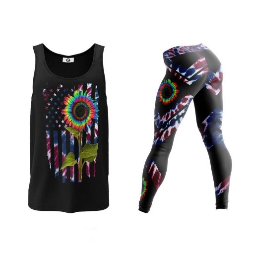 Gearhuman 3D Hippie Tie dye Custom Legging GV04096 Leggings