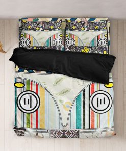 Gearhuman 3D Hippie Vintage Van Custom Bedding Set GV280814 Bedding Set Twin 3PCS