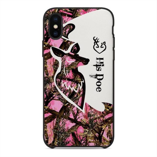 Gearhuman 3D His Doe Valentine Custom Phonecase GB14014 Glass Phone Case Iphone X
