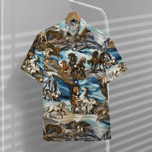 Gearhuman 3D Horse Hawaii Shirt ZZ3105212 Hawai Shirt