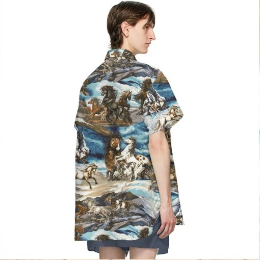 Gearhuman 3D Horse Hawaii Shirt ZZ3105212 Hawai Shirt