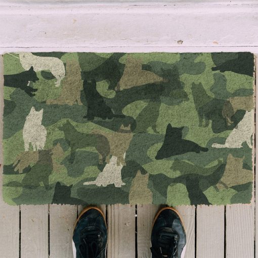 Gearhuman 3D Husky Camo Doormat GK01025 Doormat