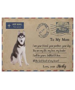 Gearhuman 3D Husky You Are My Life Canvas GK18024 Canvas 1 Piece Non Frame M