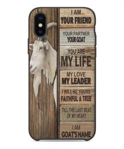 Gearhuman 3D I Am Your Friend Goat Custom Name Phonecase GB11122 Glass Phone Case Iphone X 
