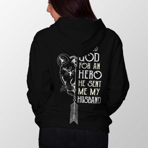 Gearhuman 3D I Asked God For A Hero Custom Name Tshirt Hoodie Apparel GB31129 3D Apparel