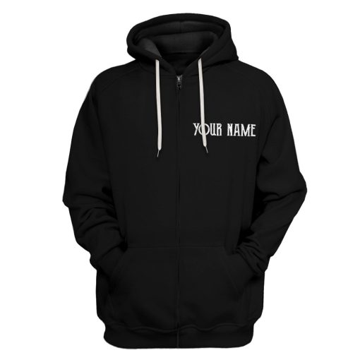 Gearhuman 3D I Asked God For An Angle Custom Name Tshirt Hoodie Apparel GB31128 3D Apparel Zip Hoodie S