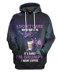 Gearhuman 3D I Dont Car What Day It Is Custom Hoodie Apparel GV04099 3D Custom Fleece Hoodies Hoodie S 